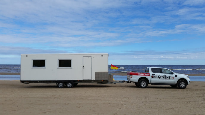 Mobile office wagon 1 room - for rent