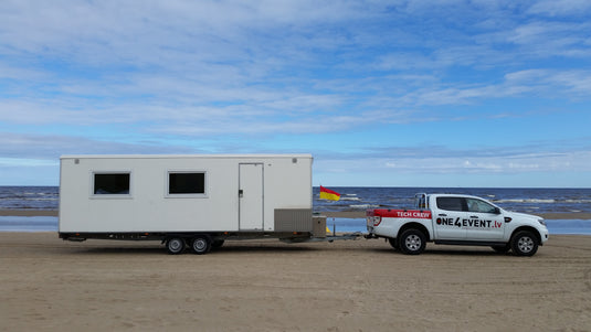 Mobile office wagon 1 room - for rent