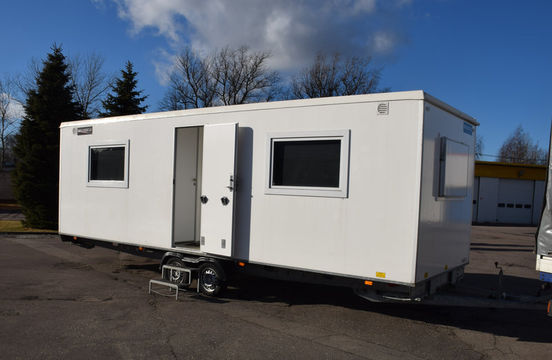 Load image in gallery view, Mobile office wagon 2 rooms - for rent
