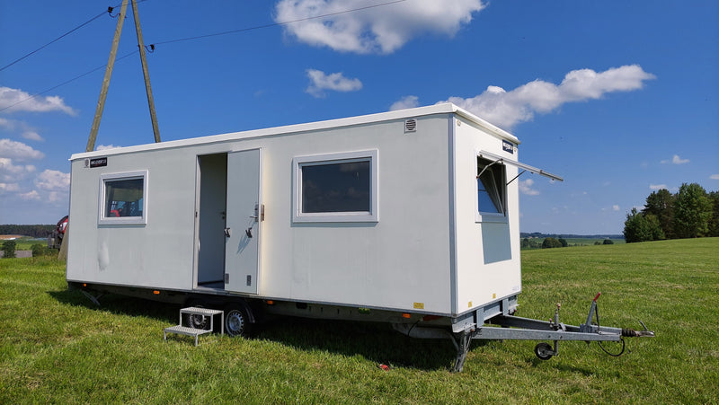 Load image in gallery view, Mobile office wagon 2 rooms - for rent
